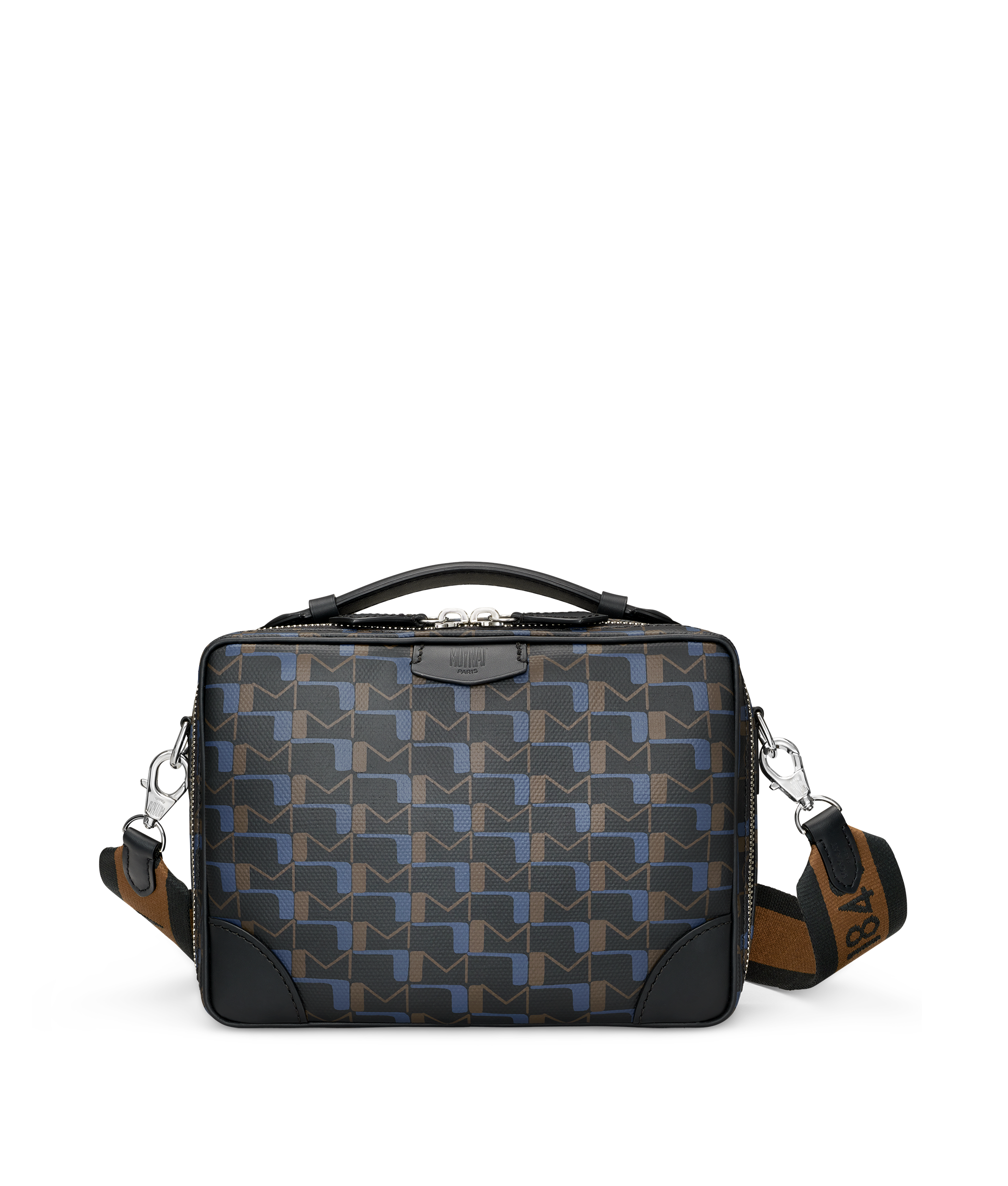 View 1 - Damier Graphite Canvas Personalization HOTSTAMPING