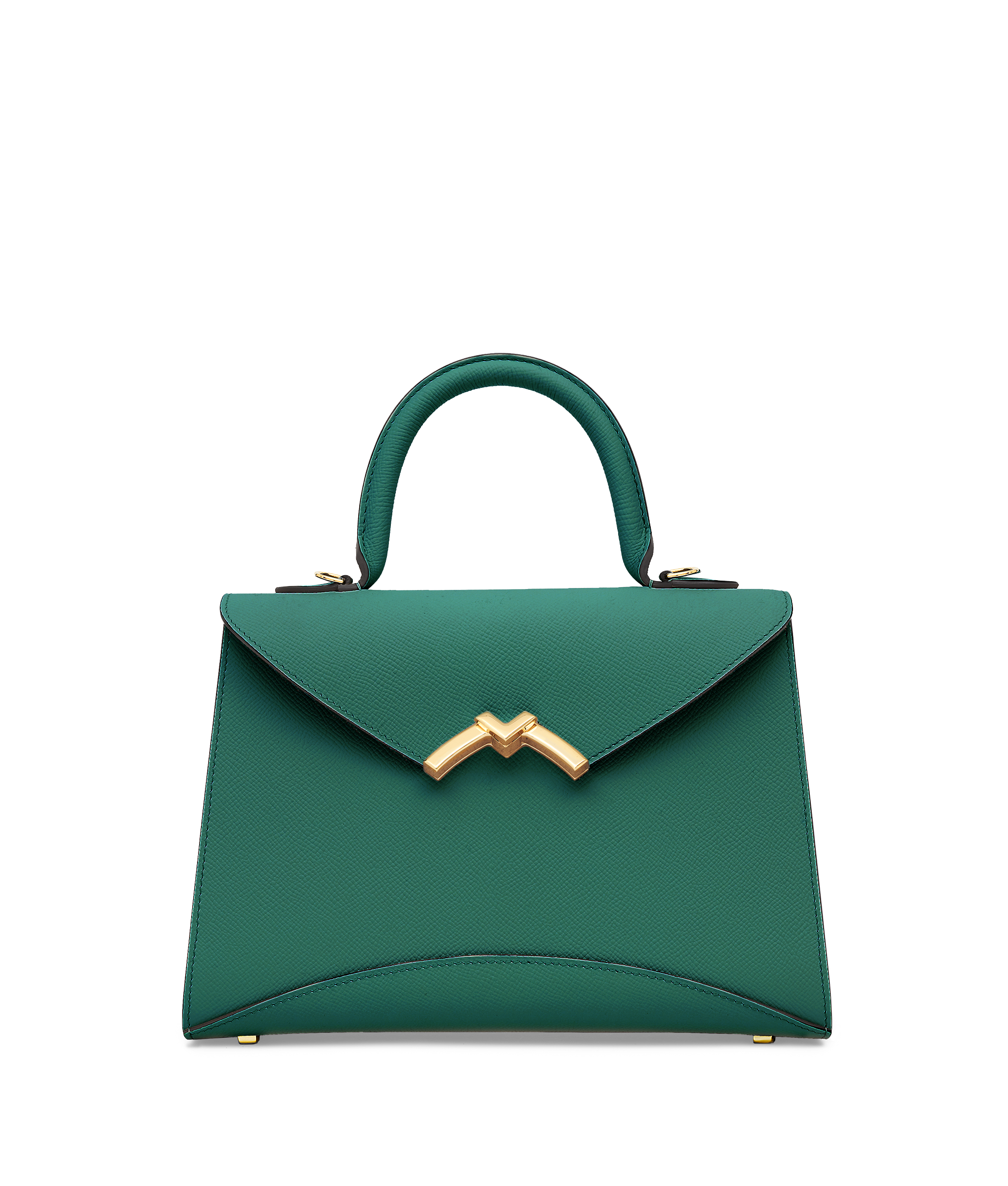 Moynat Paris - Gabrielle PM Handbag - Grey - in Leather - Luxury