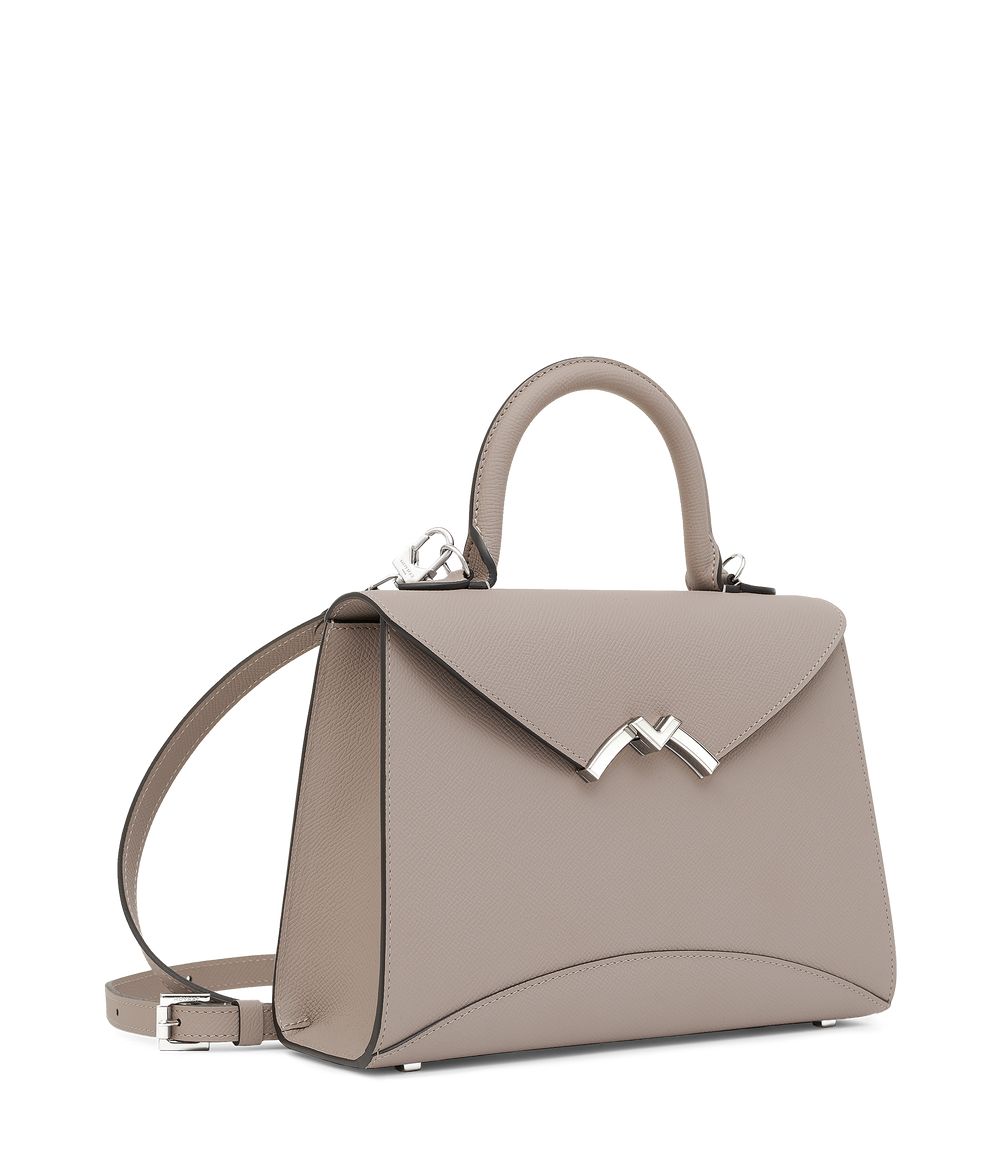 Gabrielle leather handbag Moynat Paris Beige in Leather - 35433430