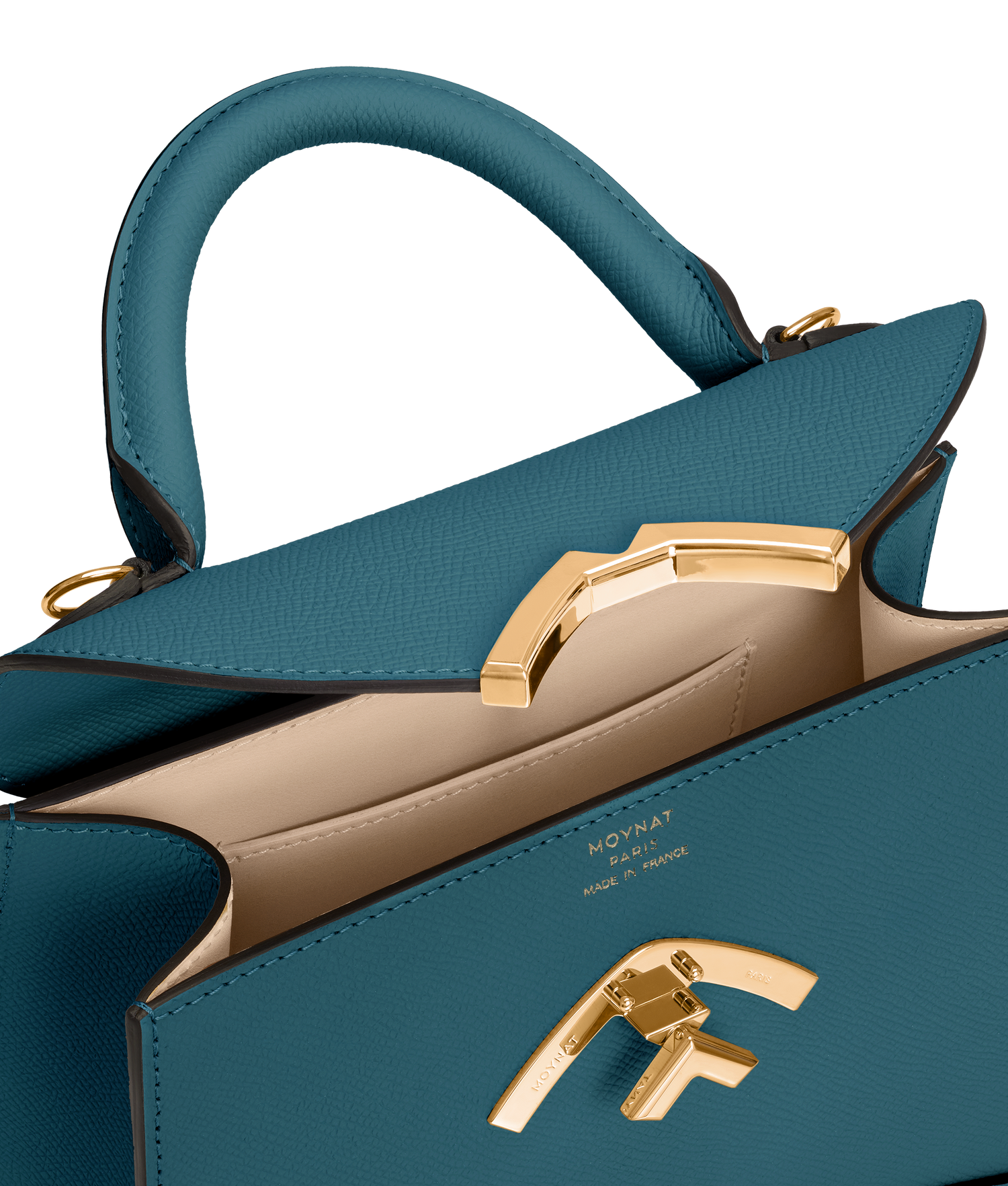 Moynat Gabrielle BB - Blue Satchels, Handbags - MOYNA20052