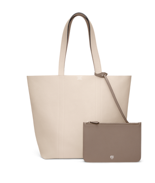 Moynat Paris Tote bag in monogram canvas and grey leather , brand new ! at  1stDibs