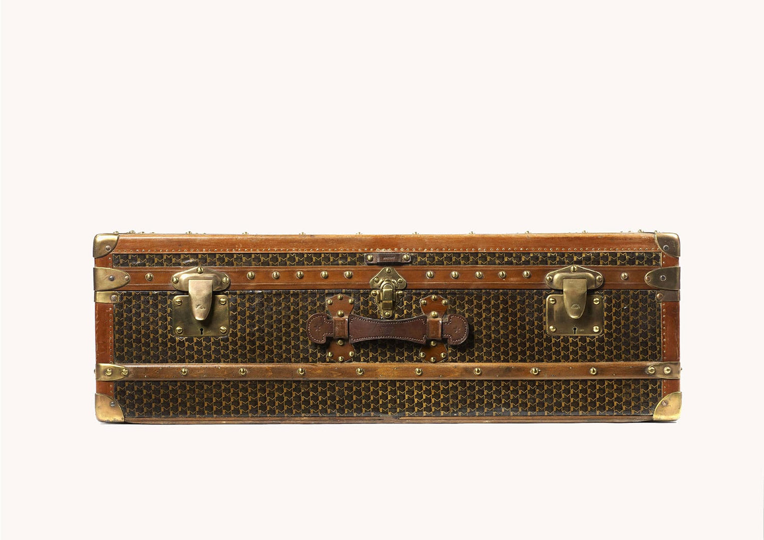 Moynat orange courrier trunk - Collection luggage