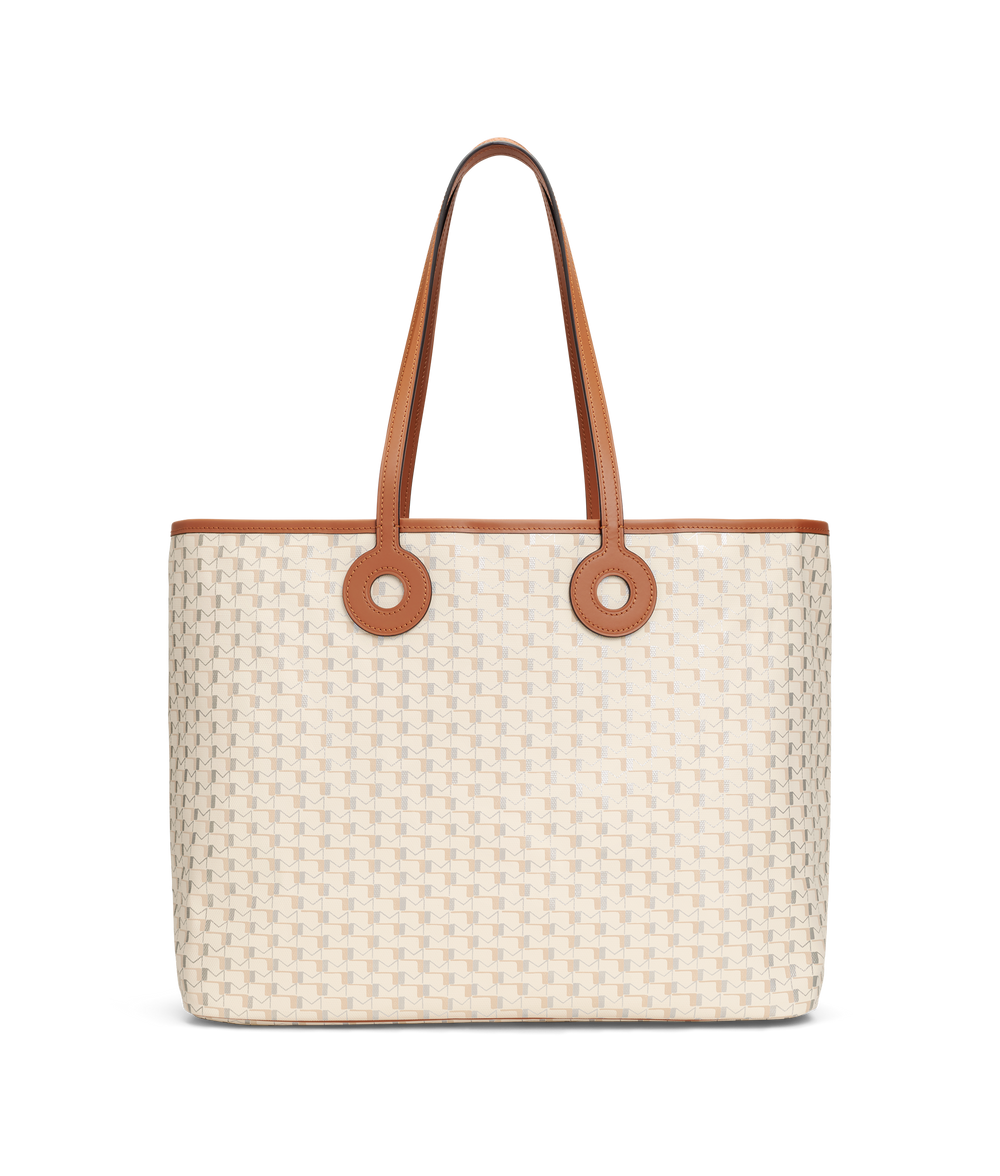 Moynat Oh! Tote Ruban PM - carried once (carbon silver) Free Shipping