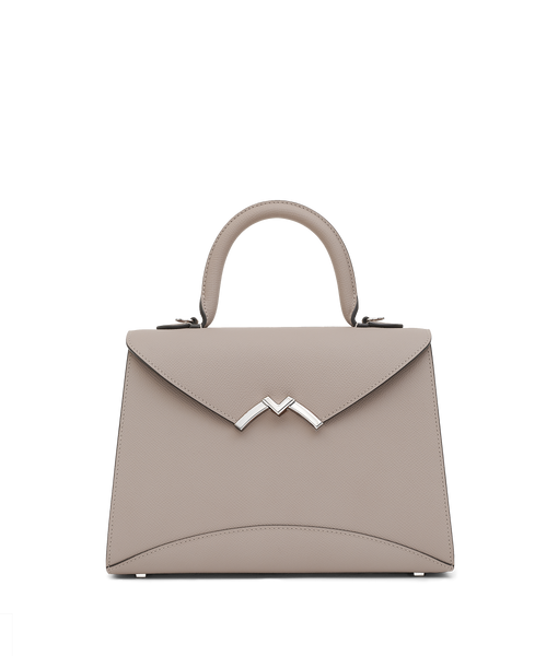 Gabrielle leather handbag Moynat Paris White in Leather - 18186866