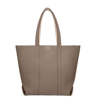 Leather tote Moynat Paris Silver in Leather - 35428345