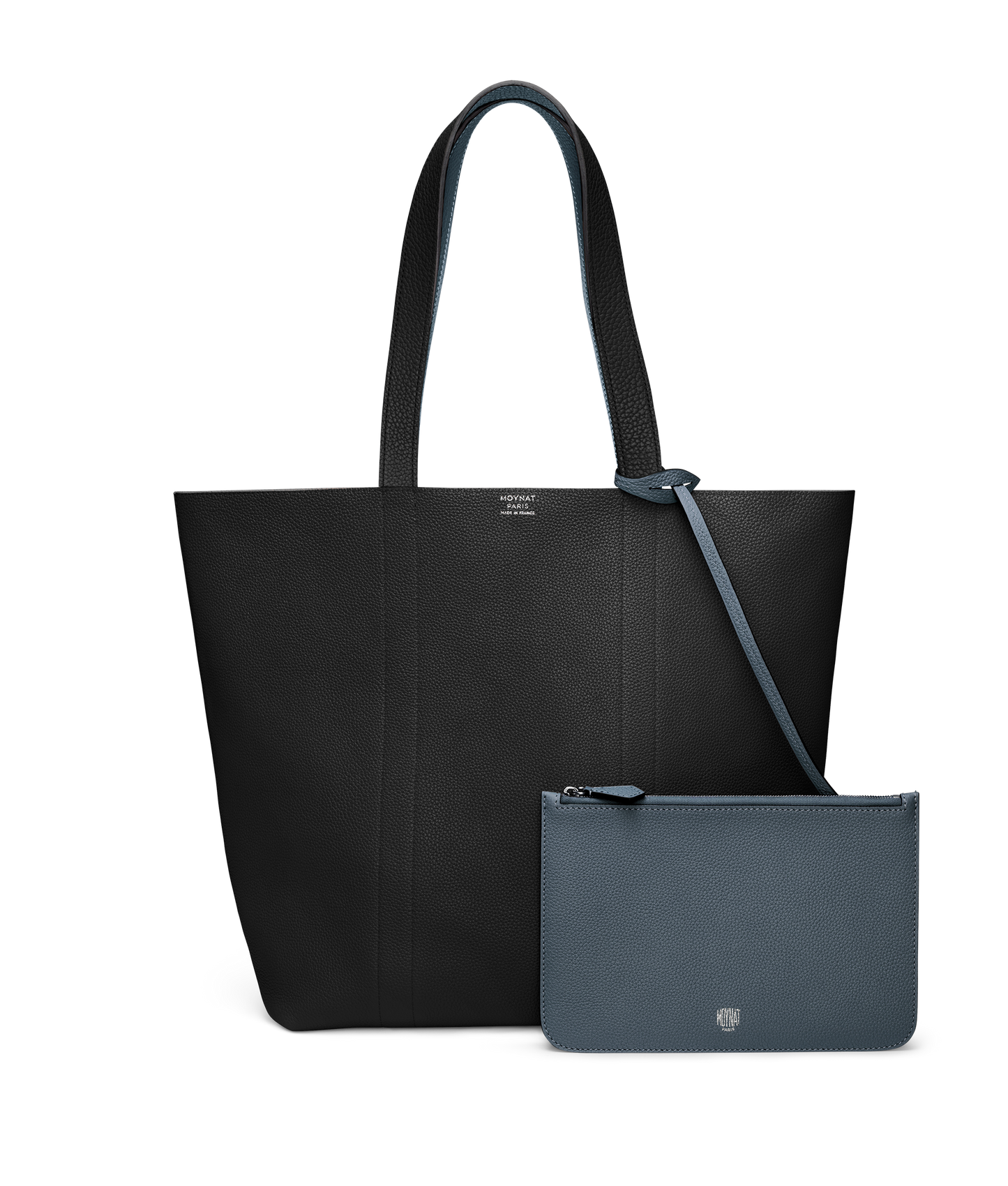 Moynat Leather Tote Bag - Blue Totes, Handbags - MOYNA20788